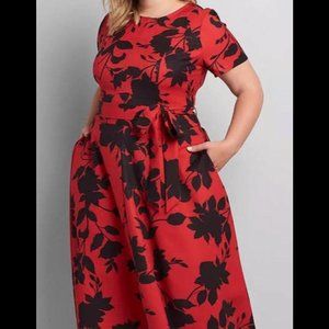 Beautiful sexy lane Bryant plus size dress